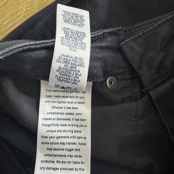 Good American Good Legs Skinny Jeans black size 8/29 - Picture 10 of 10